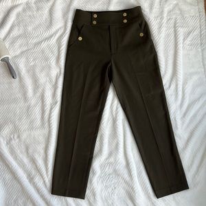 Club Monaco high rise straight leg work pants